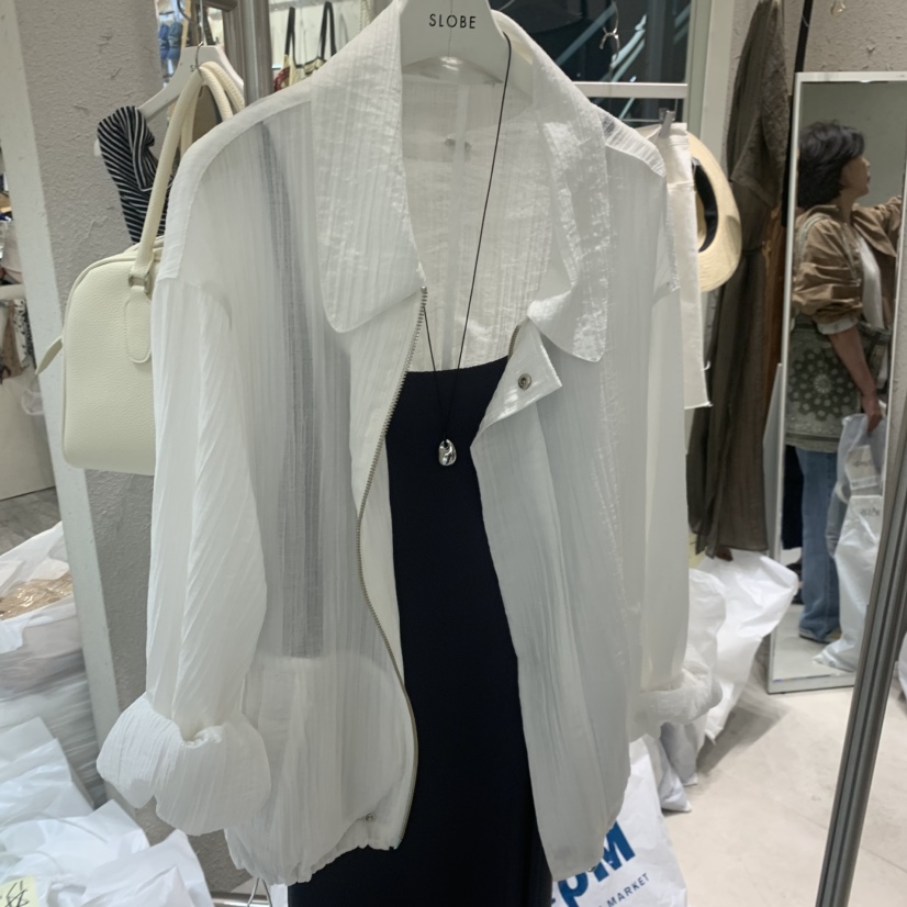 BRONZE韓國東大門代購女裝新品推薦襯衫蕾絲衫不含配飾不含內搭大號BRONZE襯衫/蕾絲衫圖色1