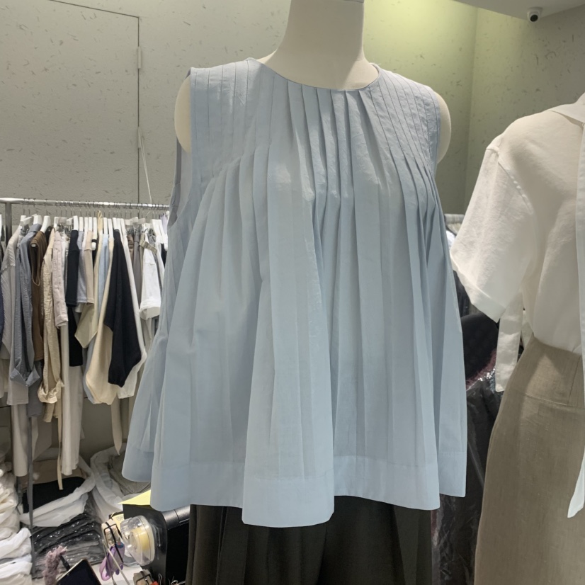 BRONZE韓國東大門代購女士新款休閑26春夏襯衫蕾絲衫褶皺BRONZE襯衫/蕾絲衫圖色1