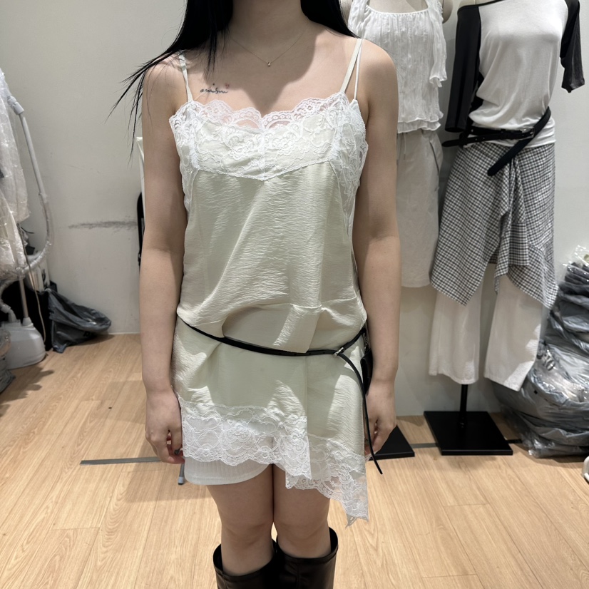 ORE-P韓國直郵女裝新款26夏季時尚休閑熱賣連衣裙不含腰帶ORE連衣裙圖色1