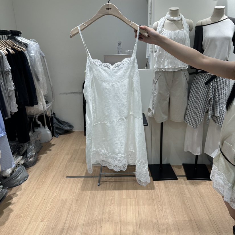 ORE-P韓國直郵女裝新款26夏季時尚休閑熱賣連衣裙不含腰帶ORE連衣裙圖色2