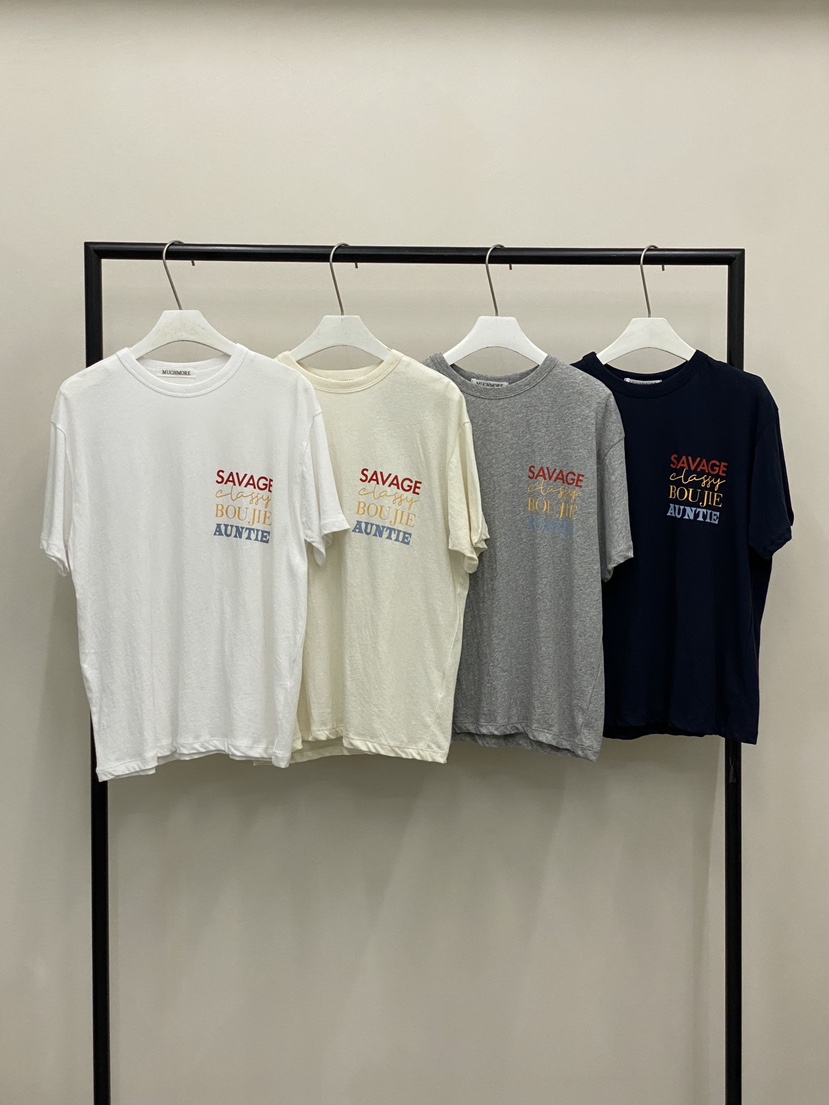 MUCH MORE/JACKPOT韓國直郵實拍女裝新款26春夏熱賣T恤MUCH MORE/JACKPOTT恤