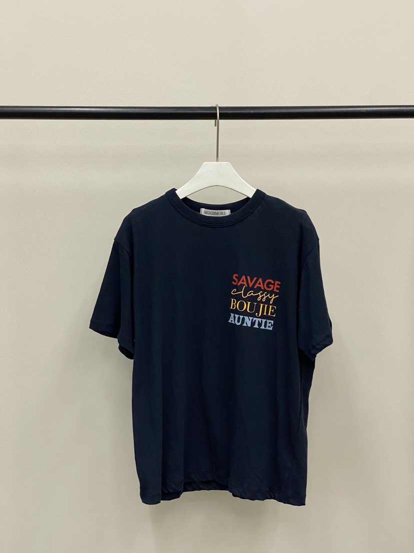 MUCH MORE/JACKPOT韓國直郵實拍女裝新款26春夏熱賣T恤MUCH MORE/JACKPOTT恤圖色3