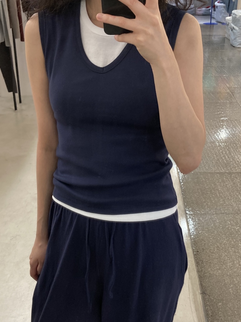 MYOS韓國直郵女裝新品人氣時尚推薦26春夏吊帶背心圓領無袖MYOS吊帶/背心