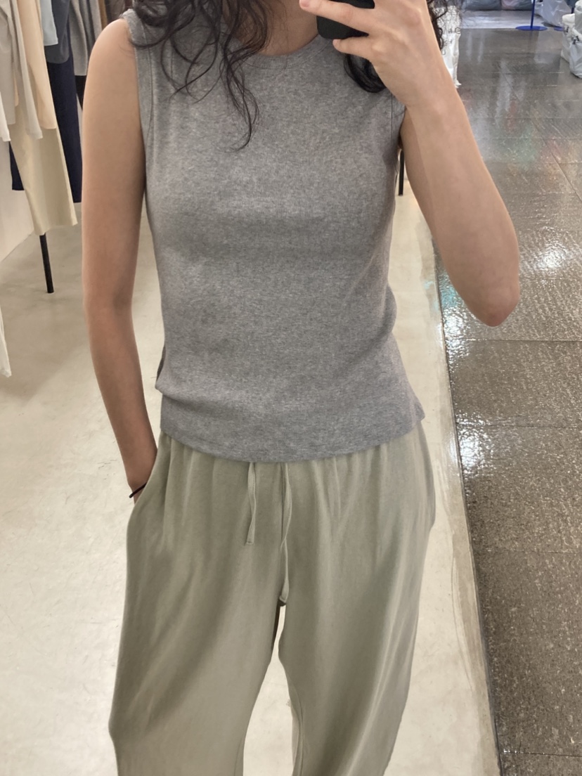 MYOS韓國直郵女裝新品人氣時尚推薦26春夏吊帶背心圓領無袖MYOS吊帶/背心