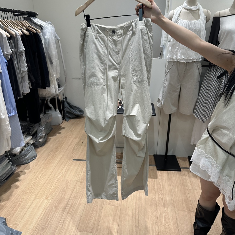 ORE-P韓國代購女裝新款推薦時尚熱賣26春夏26夏季休閑褲ORE休閑褲圖色1
