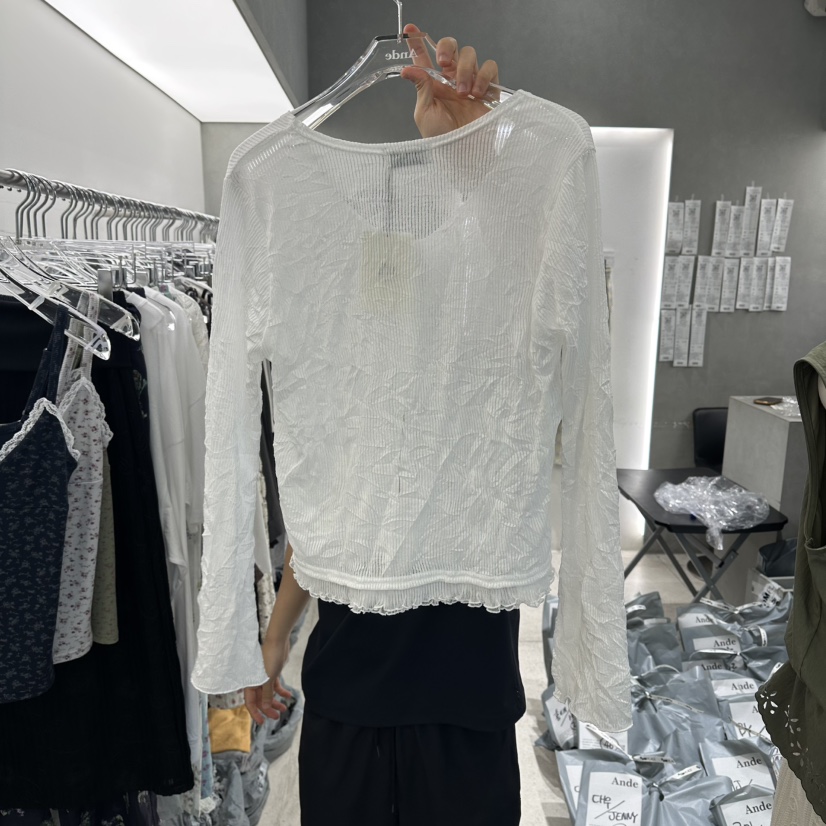 ANDE韓國直郵實拍女士新品26夏季人氣職業熱賣26春夏開衫開衫Ande開衫