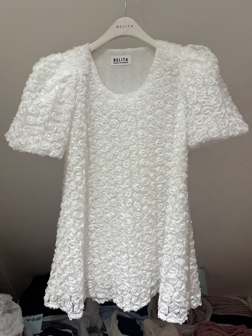 BELITA-L韓國直郵女裝新品時尚26夏季職業人氣襯衫蕾絲衫BELITA-L襯衫/蕾絲衫圖色1