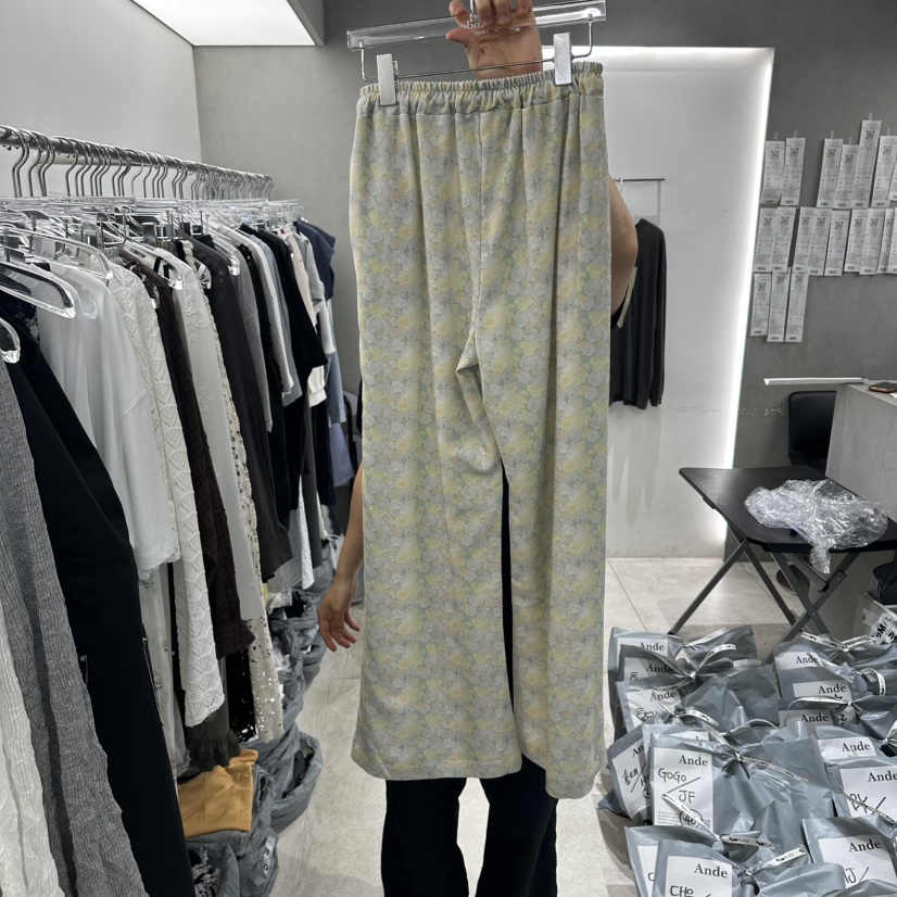 ANDE韓國直郵女士新品人氣休閑職業26春夏熱賣休閑褲喇叭褲Ande休閑褲