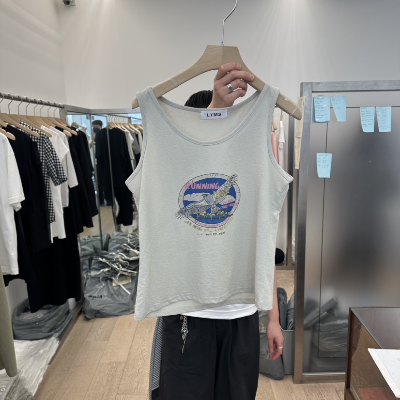 LTMS韓國直郵女士新品26春夏人氣推薦時尚職業26夏季吊帶背心LTMS吊帶/背心圖色1