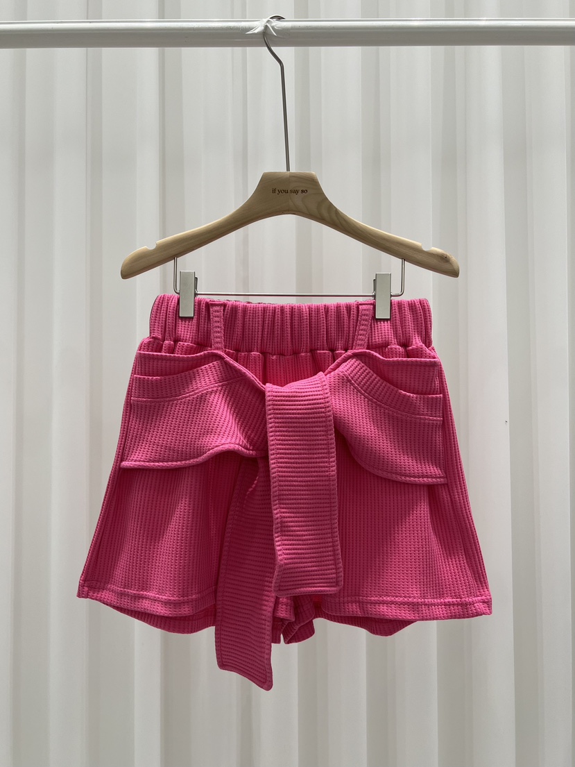 IF YOU SAY SO/PLUM-Q韓國東大門代購女士新品26春夏短褲IF YOU SAY SO/PLUM-Q短褲圖色1