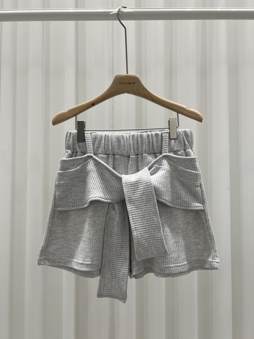 IF YOU SAY SO/PLUM-Q韓國東大門代購女士新品26春夏短褲IF YOU SAY SO/PLUM-Q短褲圖色2