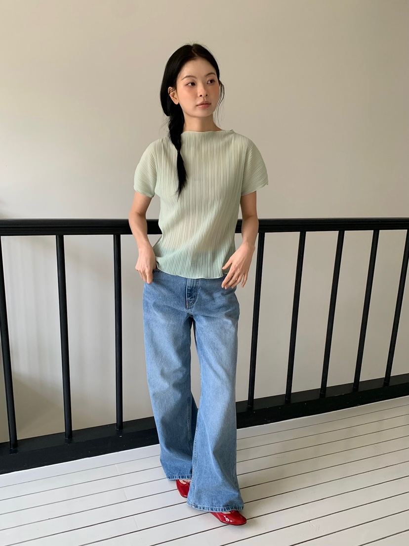 LOVE MY SANTA東大門實拍韓國女裝新品26夏季襯衫蕾絲衫褶裥Santa/LOVE MY SANTA襯衫/蕾絲衫