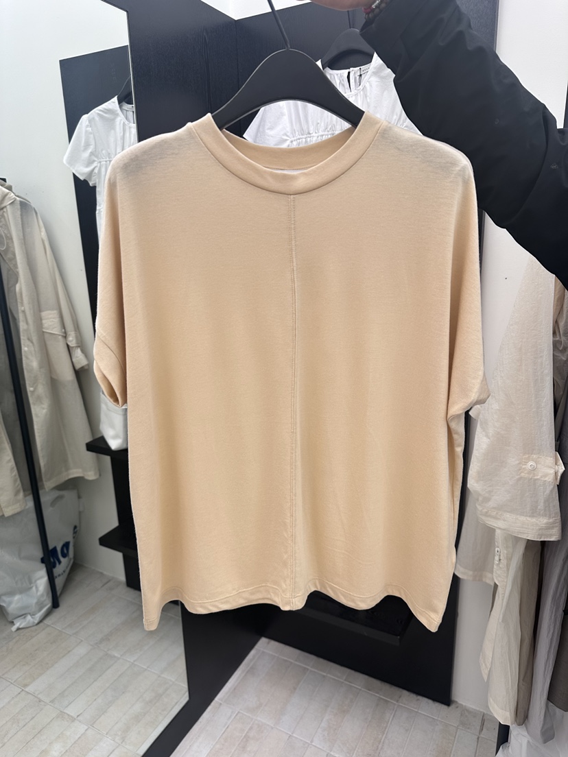 MOANI韓國直郵女士新品26夏季職業熱賣時尚26春夏T恤天絲MOANIT恤圖色3