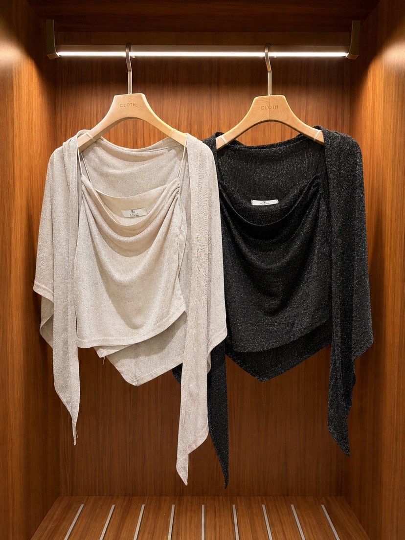 CLOTH韓國東大門直郵女士新品熱賣休閑職業26夏季套裝披肩無袖CLOTH套裝