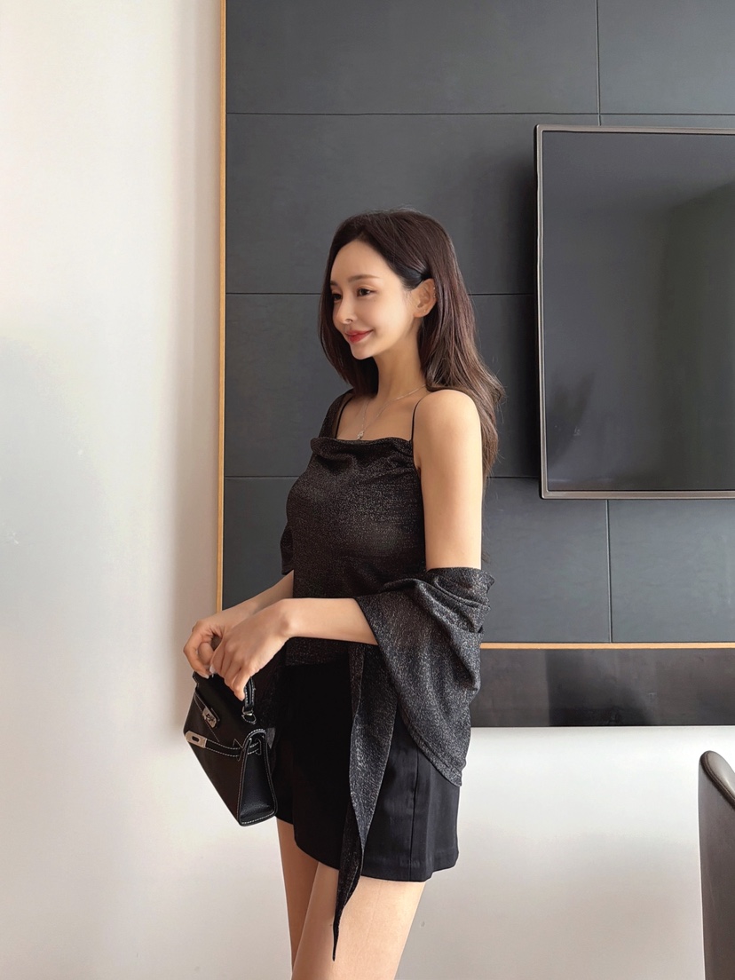 CLOTH韓國東大門直郵女士新品熱賣休閑職業26夏季套裝披肩無袖CLOTH套裝