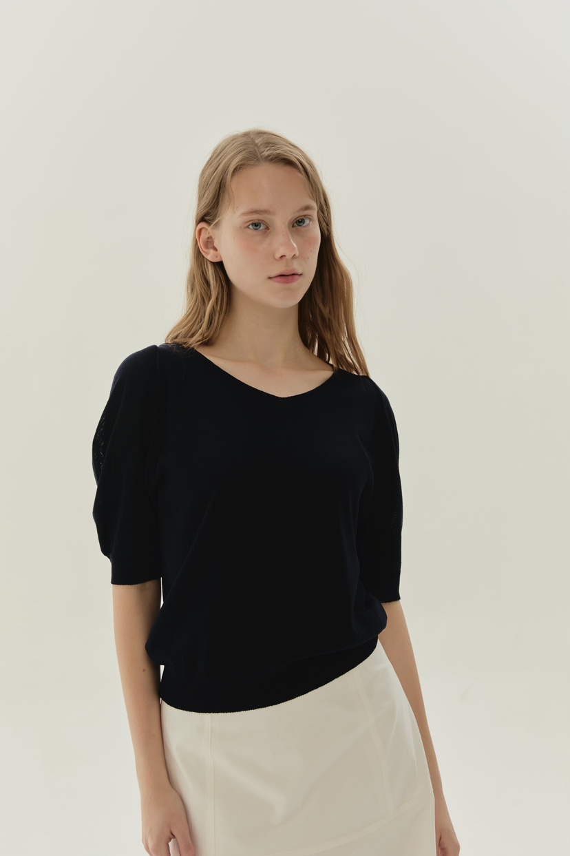 2ND GATE東大門實拍韓國女裝新品休閑時尚職業熱賣針織衫2ND GATE針織衫