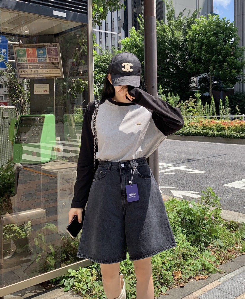 FORMSTUDIO/ATELIENNE韓國直郵女士新款26夏季短褲喇叭形FORMSTUDIO/ATELIENNE短褲
