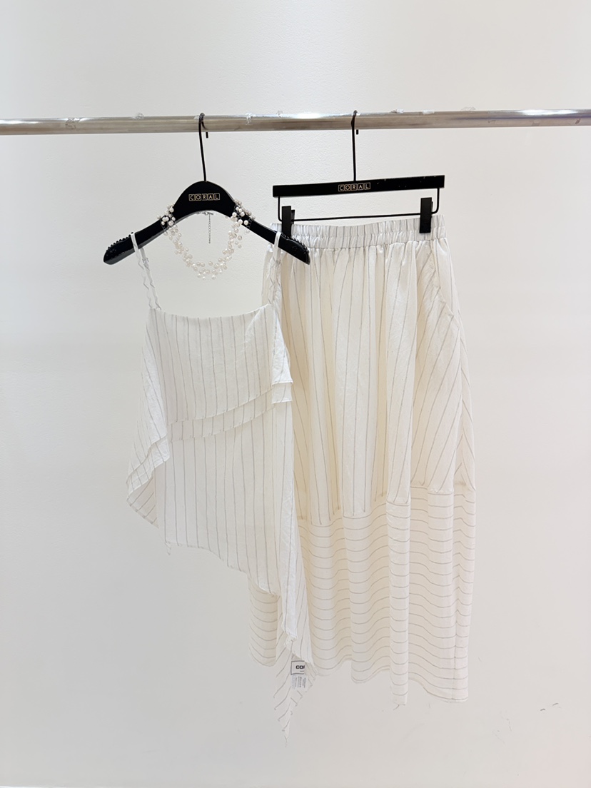 CORAL韓國直郵女裝新品休閑推薦26夏季熱賣時尚套裝含帽子CORAL套裝