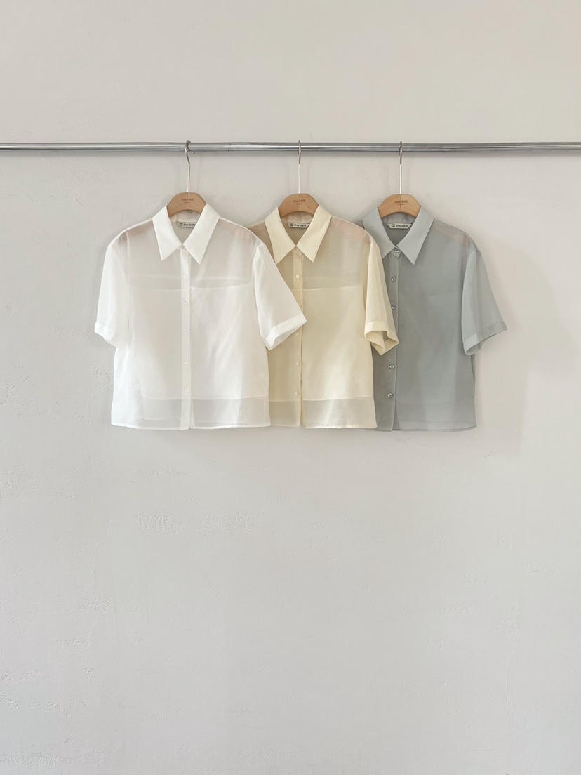2ND GATE韓國直郵實拍女士新品熱賣26春夏推薦襯衫蕾絲衫2ND GATE襯衫/蕾絲衫