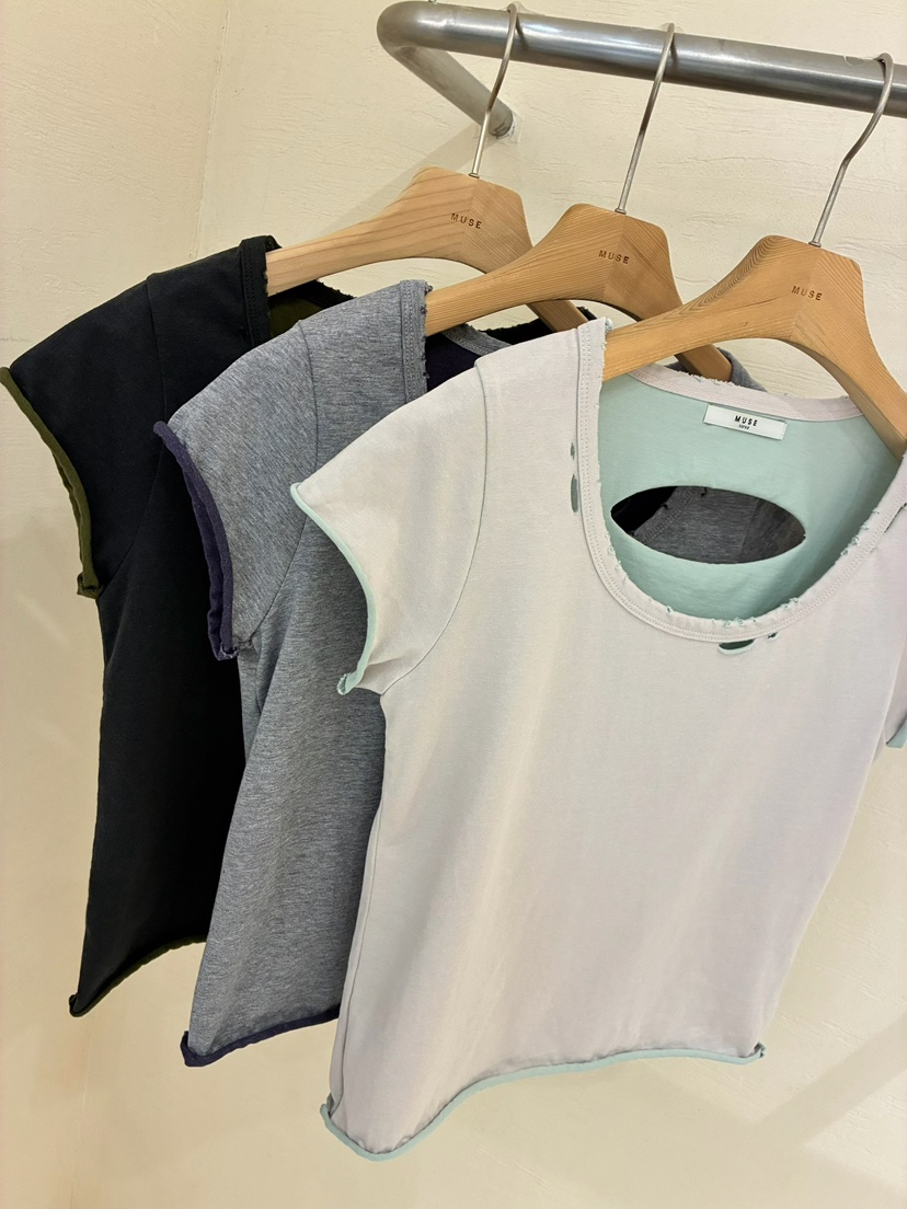 MUSE-P韓國東大門代購女裝新品26春夏26夏季推薦職業T恤MUSE-PT恤