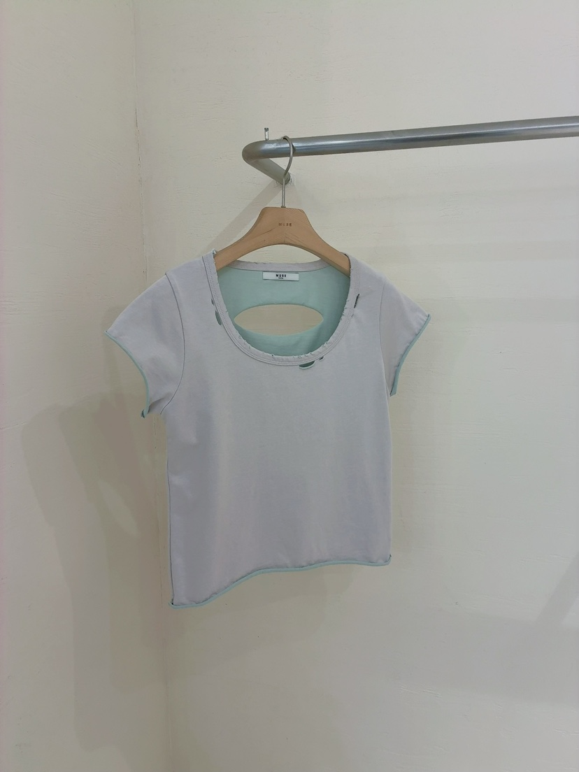 MUSE-P韓國東大門代購女裝新品26春夏26夏季推薦職業T恤MUSE-PT恤圖色1