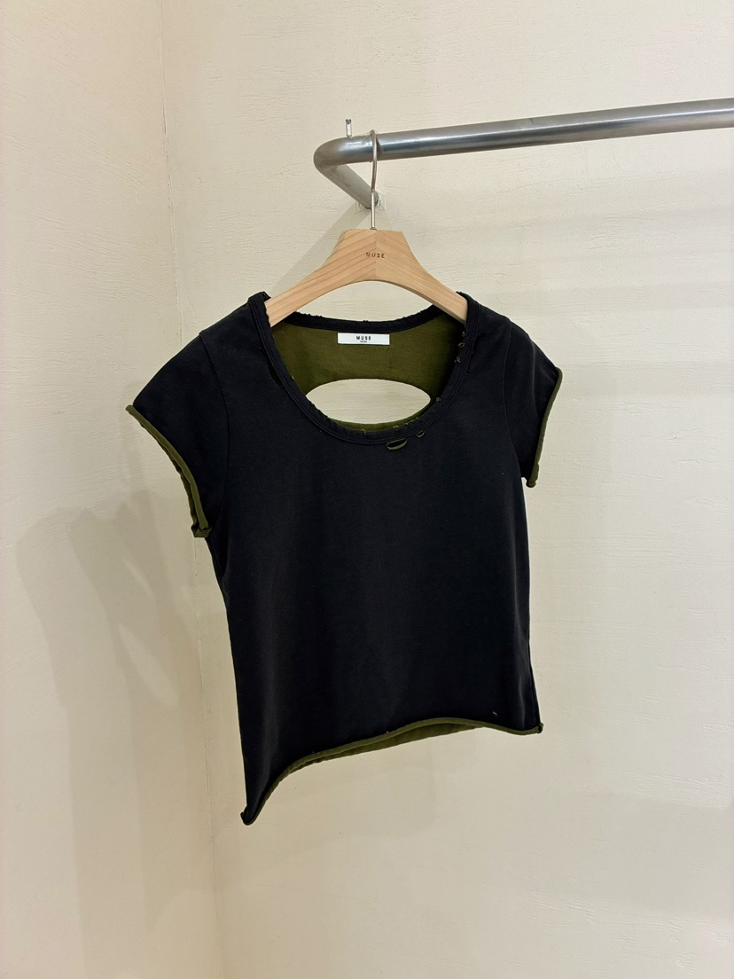 MUSE-P韓國東大門代購女裝新品26春夏26夏季推薦職業T恤MUSE-PT恤圖色3
