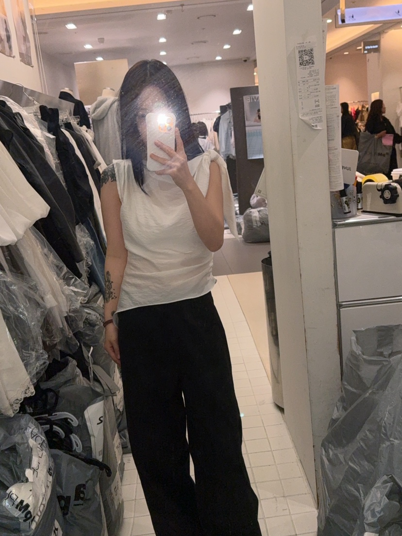 AMOOD韓國東大門直郵女裝新品26春夏職業熱賣推薦吊帶背心AMOOD吊帶/背心