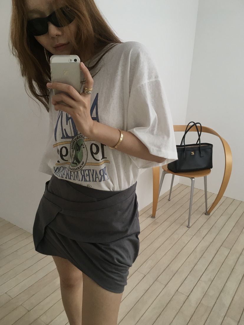 MADE-P韓國直郵實拍女裝新品推薦職業休閑熱賣時尚26夏季T恤MADE-PT恤