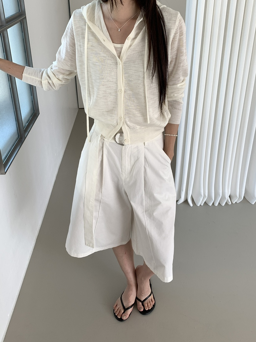 MUSE-P韓國直郵實拍女士新款推薦26春夏休閑26夏季針織衫兜帽MUSE-P針織衫