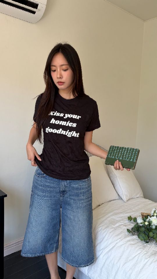 HEY/TO SEWING韓國東大門直郵女裝新款人氣熱賣T恤印花BY HEY/TO SEWINGT恤