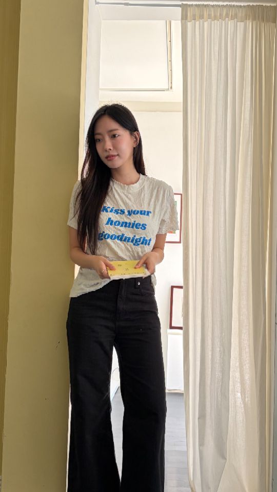 HEY/TO SEWING韓國東大門直郵女裝新款人氣熱賣T恤印花BY HEY/TO SEWINGT恤