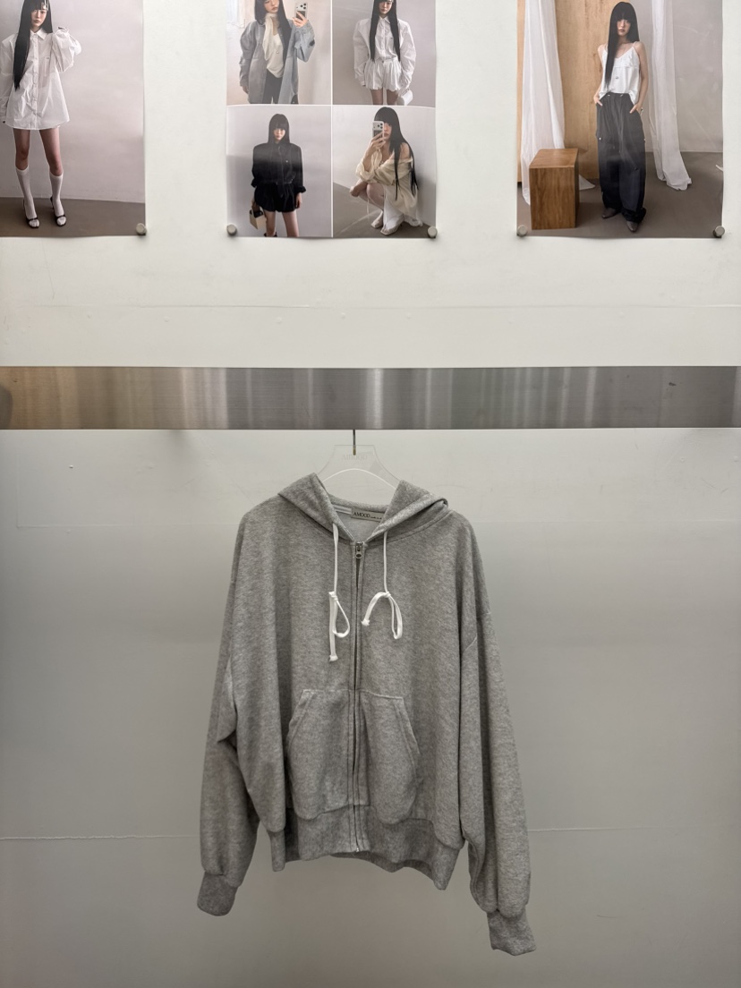 AMOOD韓國直郵實拍女裝新款熱賣推薦26春夏人氣時尚職業衛衣AMOOD衛衣圖色1