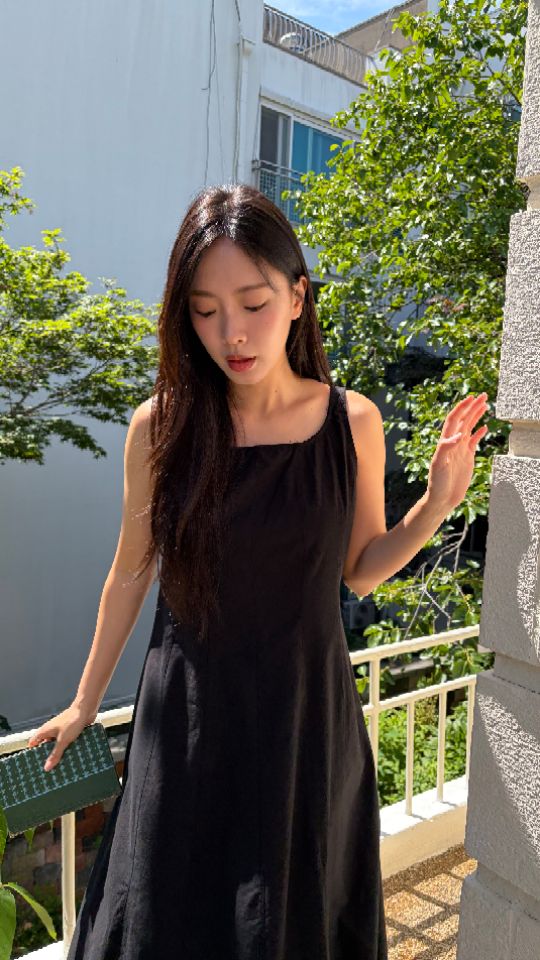 HEY/TO SEWING韓國直郵實拍女裝新款26夏季連衣裙亞麻布BY HEY/TO SEWING連衣裙