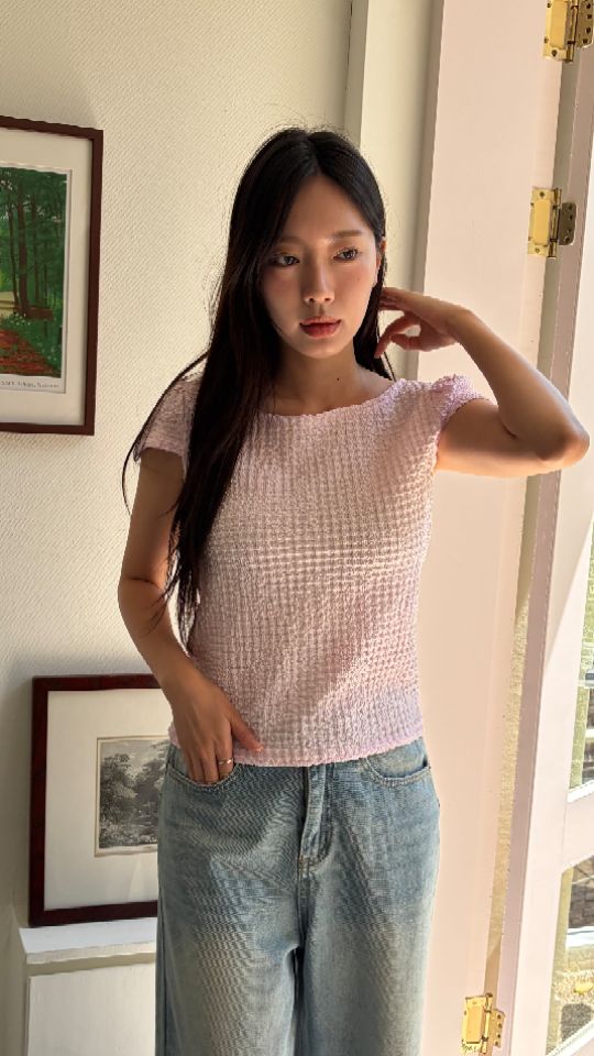 HEY/TO SEWING韓國代購女士新款人氣職業休閑推薦熱賣T恤BY HEY/TO SEWINGT恤