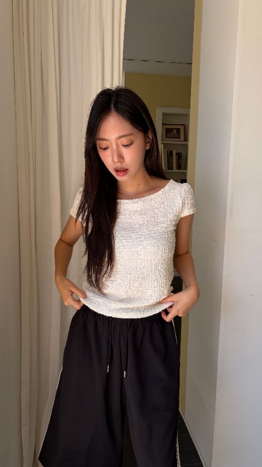 HEY/TO SEWING韓國代購女士新款人氣職業休閑推薦熱賣T恤BY HEY/TO SEWINGT恤