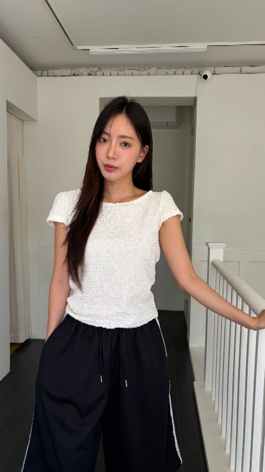 HEY/TO SEWING韓國代購女士新款人氣職業休閑推薦熱賣T恤BY HEY/TO SEWINGT恤圖色3