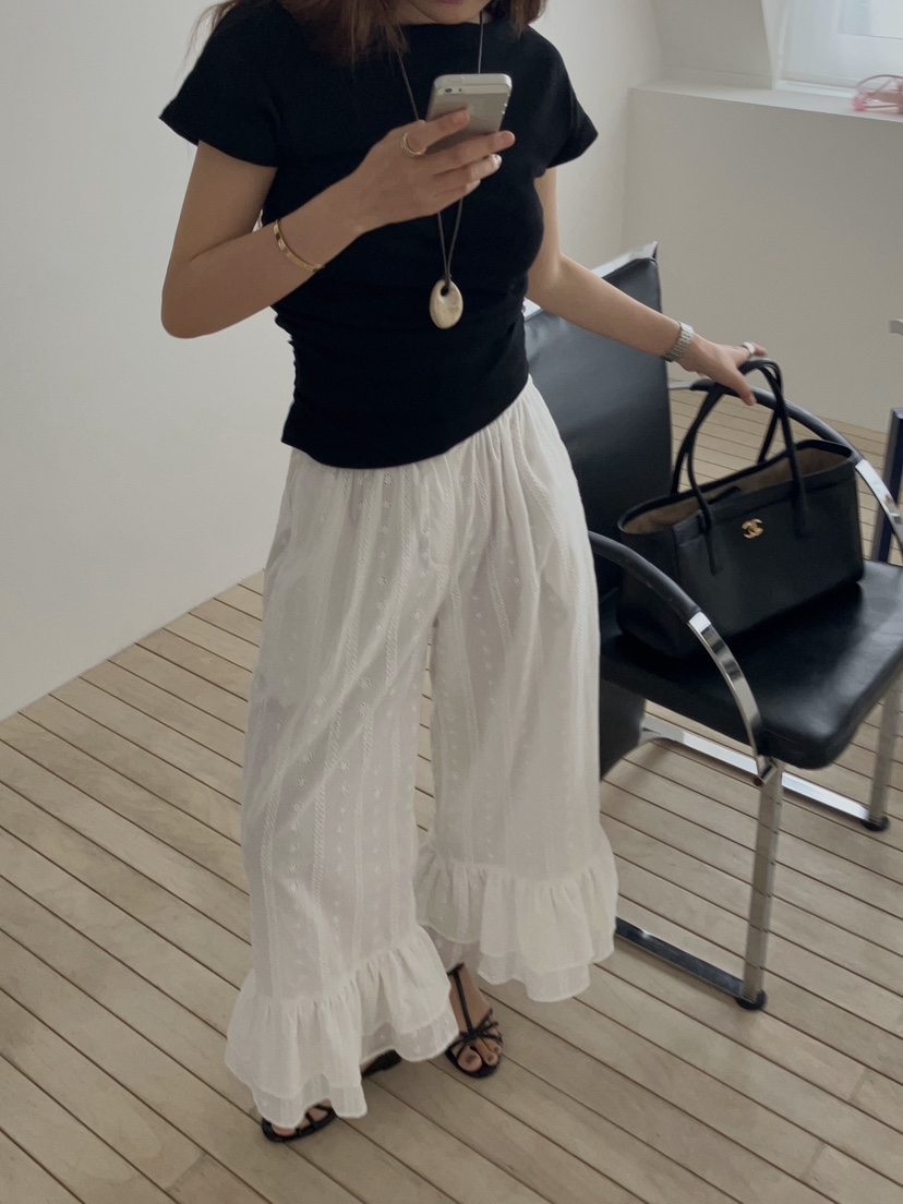 MADE-P韓國東大門代購女士新品26夏季推薦休閑人氣休閑褲MADE-P休閑褲