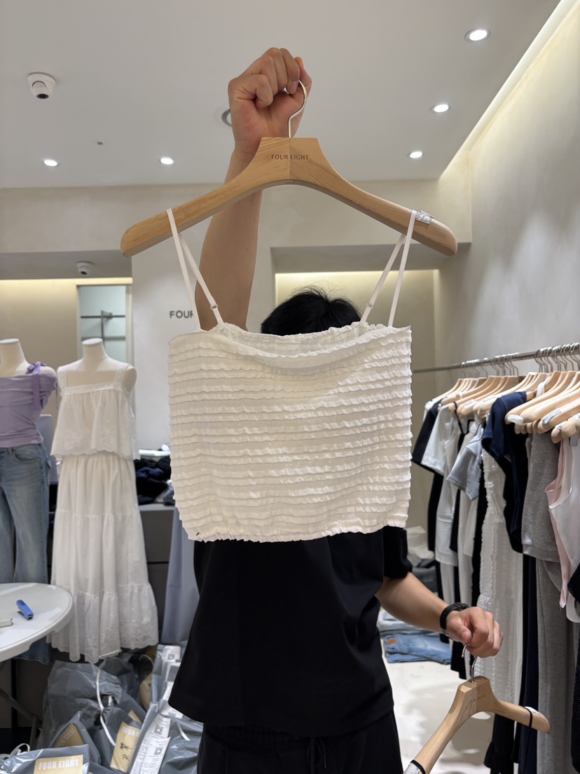 FOUREIGHT韓國直郵女士新品職業26春夏熱賣時尚26夏季吊帶背心FOUR EIGHT吊帶/背心圖色1