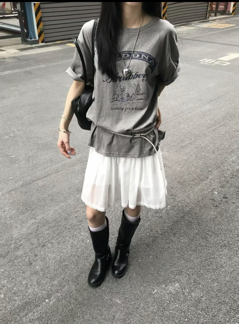 T STOR-티스토리-OT韓國直郵女裝新款26夏季半身裙中短裙T STOR-2件起半身裙/中短裙