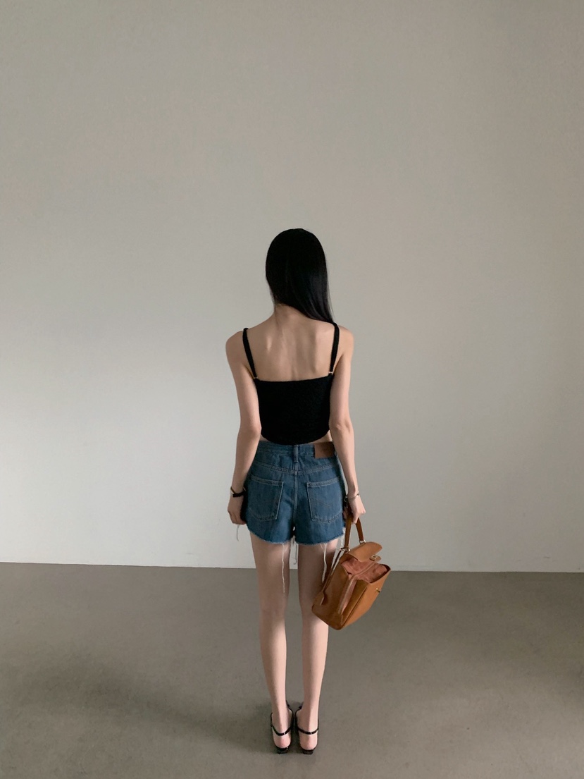 VERANDA韓國東大門直郵女士新品人氣26夏季休閑吊帶背心蕾絲VERANDA吊帶/背心