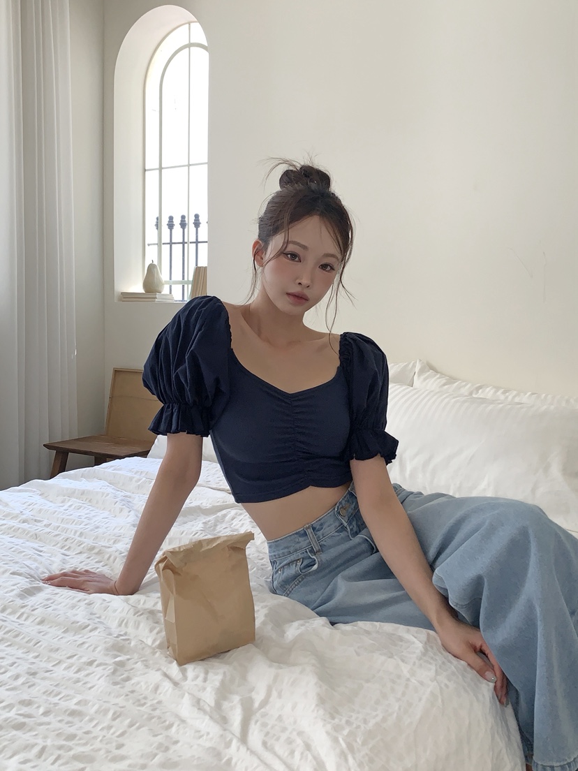VERANDA韓國直郵實拍女裝新款推薦時尚26夏季人氣襯衫蕾絲衫VERANDA襯衫/蕾絲衫