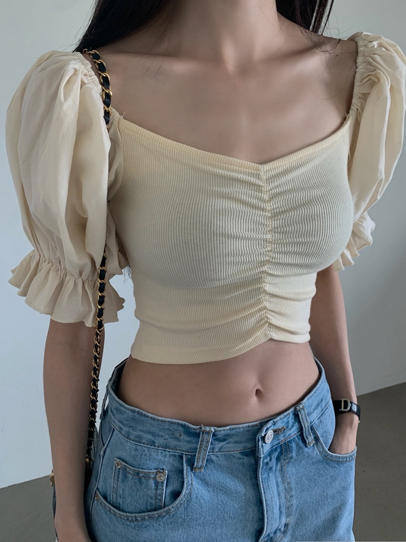 VERANDA韓國直郵實拍女裝新款推薦時尚26夏季人氣襯衫蕾絲衫VERANDA襯衫/蕾絲衫