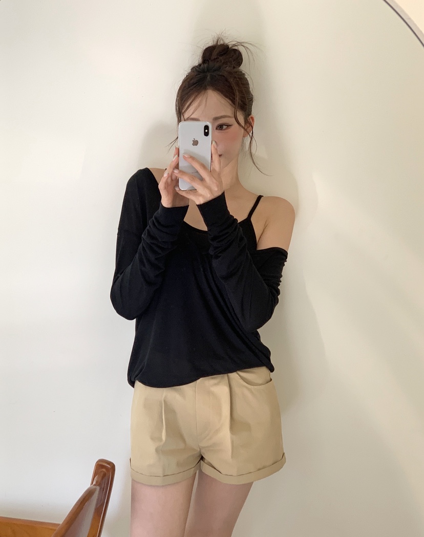VERANDA東大門實拍韓國女士新品推薦26春夏職業時尚26夏季短褲VERANDA短褲