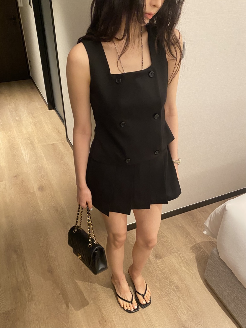 FOUREIGHT韓國東大門代購女裝新品熱賣推薦時尚職業吊帶背心FOUR EIGHT吊帶/背心