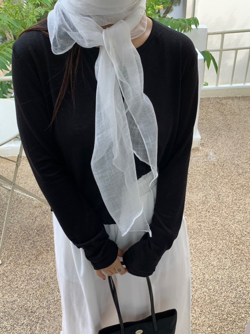 LIKEVAM韓國直郵女裝新款職業休閑人氣時尚推薦圍巾披肩圍巾LIKEVAM圍巾/披肩圖色3
