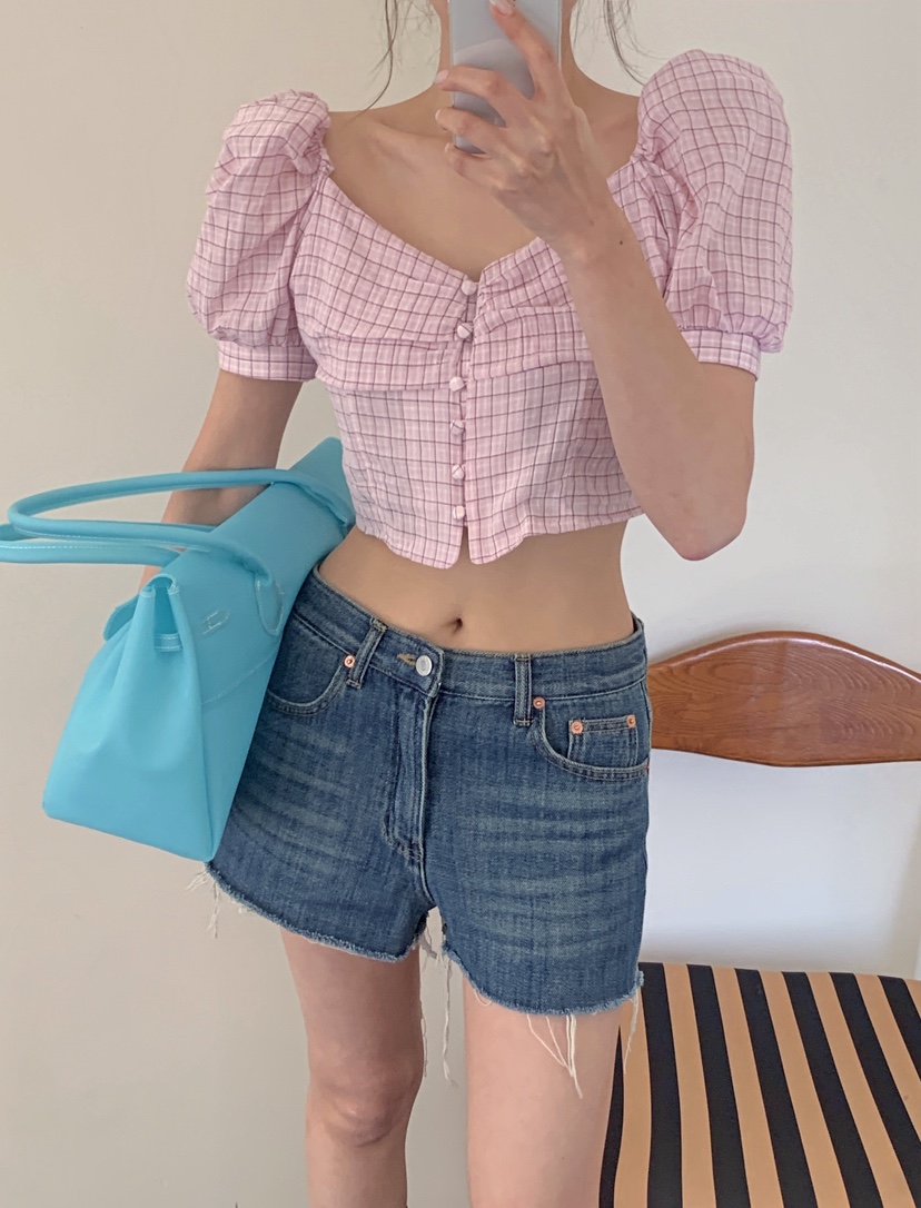 VERANDA韓國東大門代購女裝新品時尚26夏季休閑推薦職業短褲VERANDA短褲