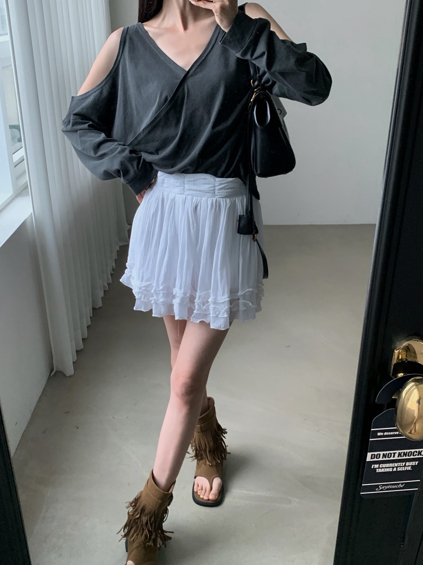VERANDA韓國直郵女士新款職業人氣時尚26春夏推薦休閑裙褲VERANDA裙褲