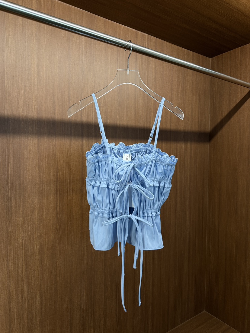 OURWAVE/OUR ROOM韓國直郵女士新品職業時尚26夏季吊帶背心Our Wave/Our Room吊帶/背心圖色1