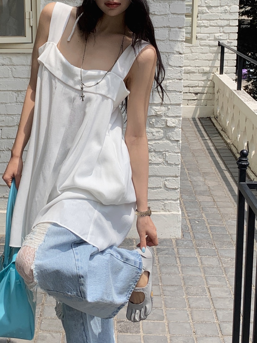 OURWAVE/OUR ROOM韓國東大門直郵女士新品26夏季連衣裙Our Wave/Our Room連衣裙