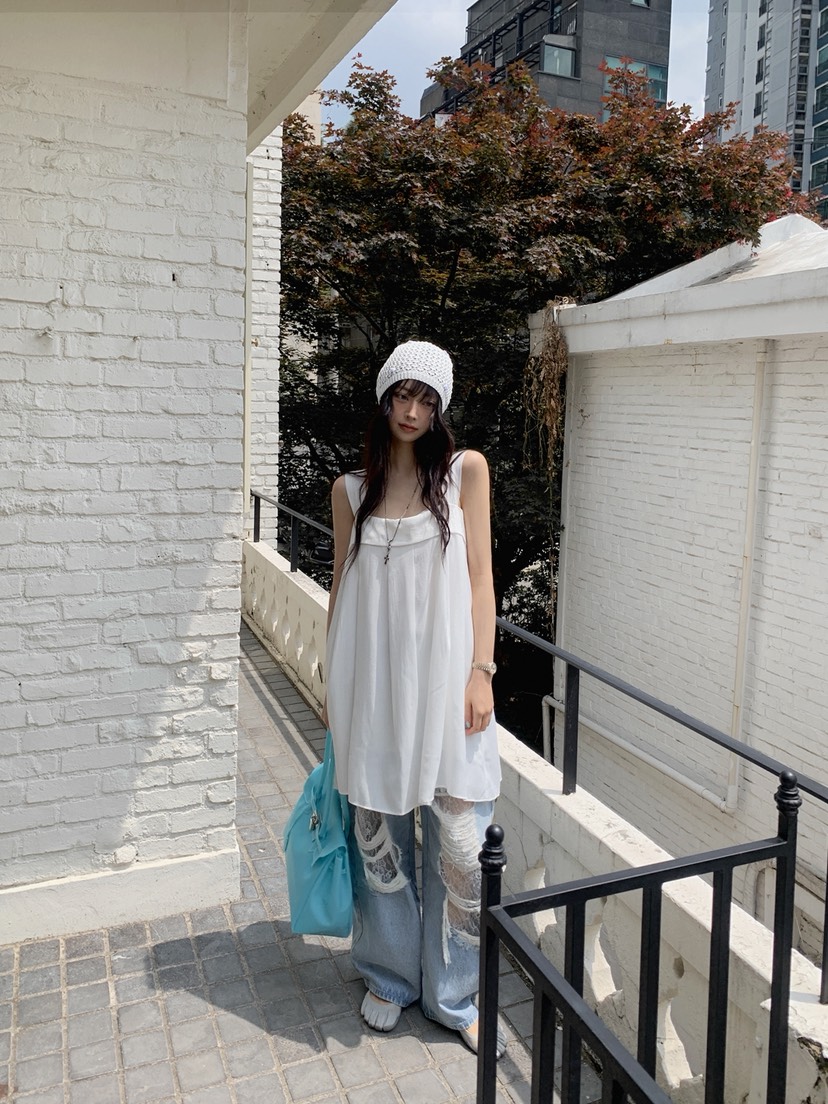 OURWAVE/OUR ROOM韓國東大門直郵女士新品26夏季連衣裙Our Wave/Our Room連衣裙